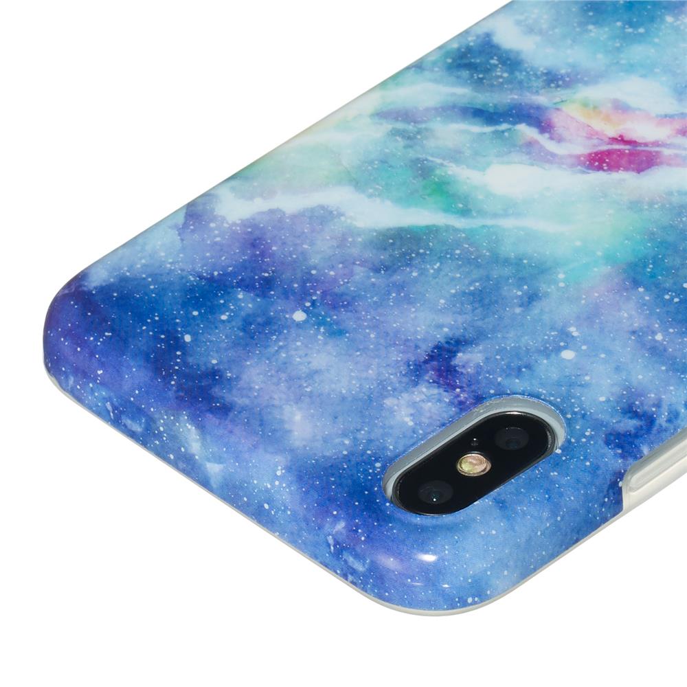 Dream Sky Marble Slim Shockproof Flexible Bumper Soft Rubber Silikon Cover Phone Case