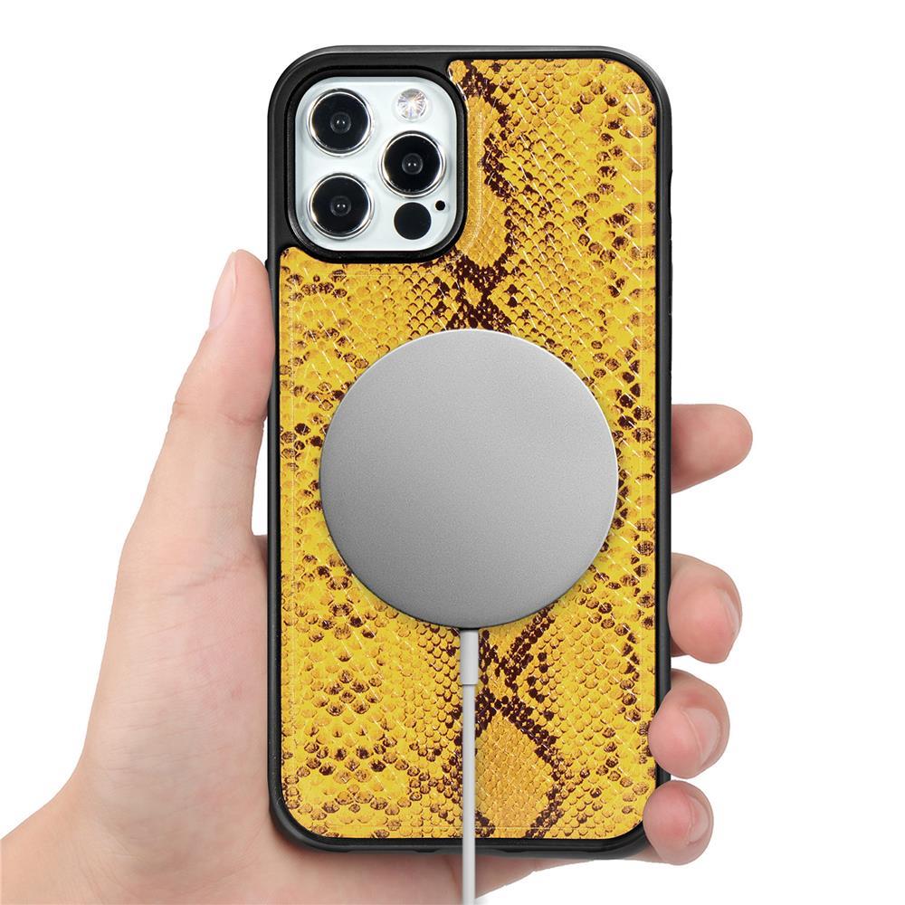 Python Pattern Magsafe Handyhülle für iPhone 12, 12 Mini, 12 Pro, 12 Pro max