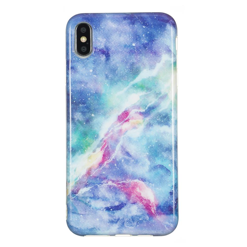 Dream Sky Marble Slim Shockproof Flexible Bumper Soft Rubber Silikon Cover Phone Case