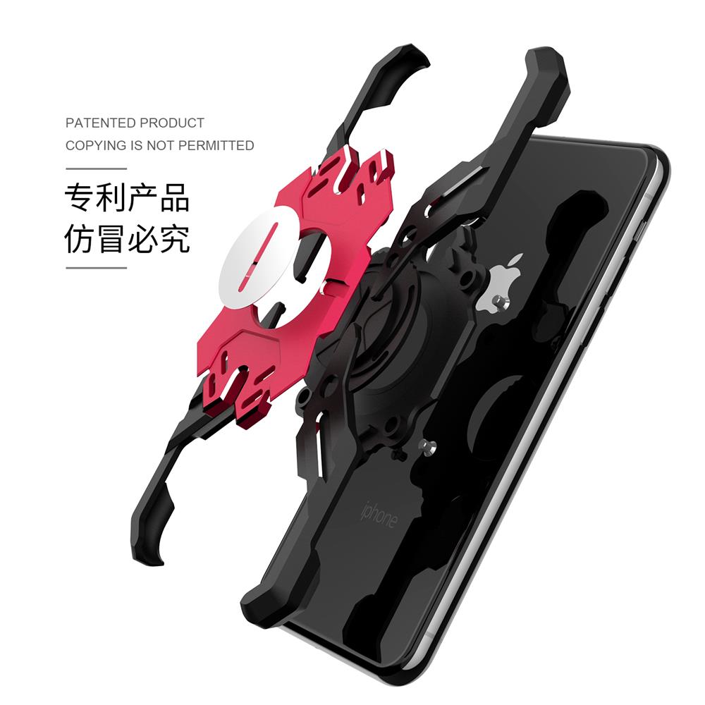 Heroes All Metal Bumper Kickstand Car Funda magnética para teléfono