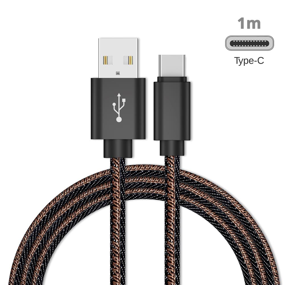 Jeans Braided USB Quick Charging Cable