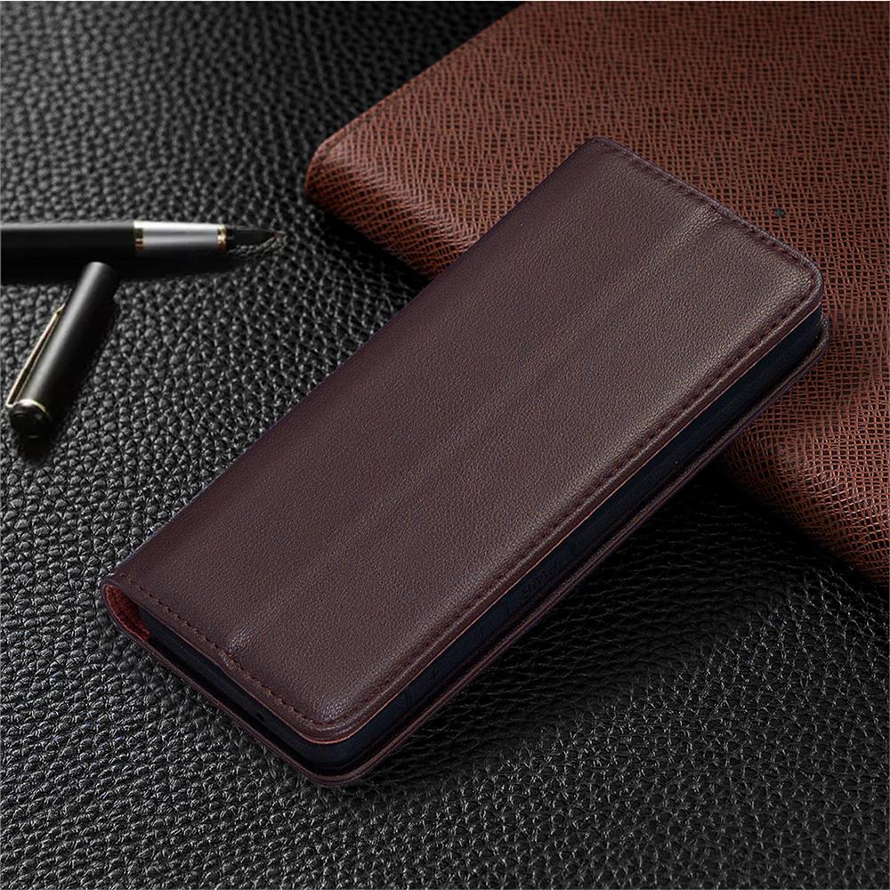Binfen Color Case para iPhone 12 11Pro Max Funda de cuero genuino para iPhone X XS XR Funda desmontable con funda magnética para Samsung Galaxy Note 20 Ultra S10