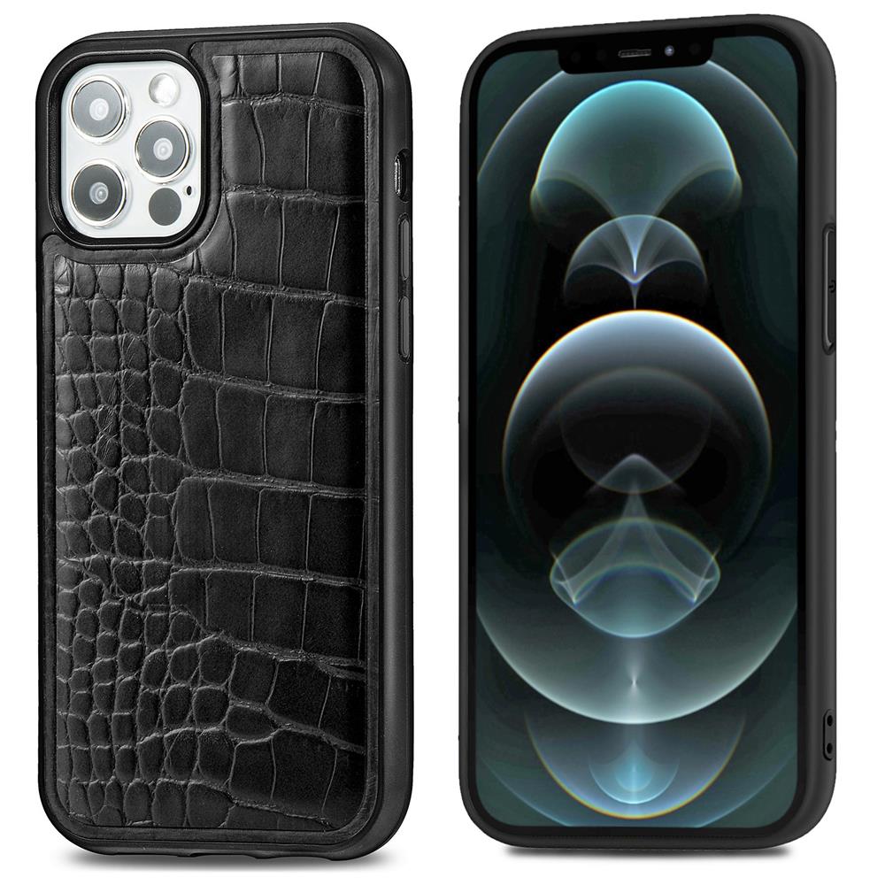 Étui pour téléphone portable Magsafe motif crocodile pour Apple iPhone 12 Mini / 12/12 Pro / 12 Pro Max