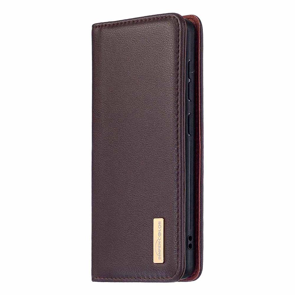 Binfen Color Case for iPhone 12 11Pro Max Genuine Leather Case for iPhone X XS XR Detachable Magnet Holster Cover for Samsung Galaxy Note 20 Ultra S10