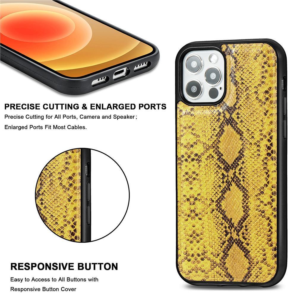 Capa para celular Python Pattern Magsafe para iPhone 12, 12 Mini, 12 Pro, 12 Pro Max