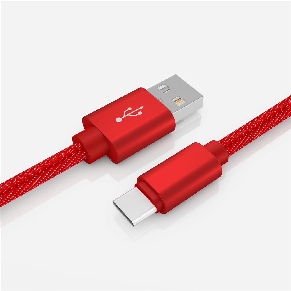 Cabos de carga rápida USB Braided Jeans