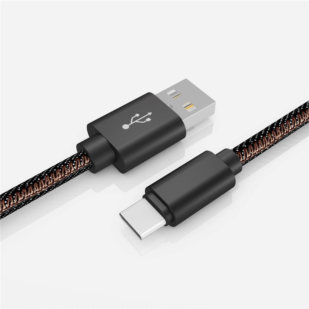 Cabos de carga rápida USB Braided Jeans