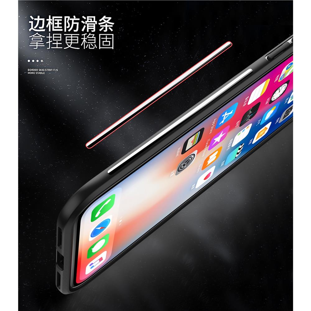 Acrylic Glass Carbon Ring Holder Phone Case