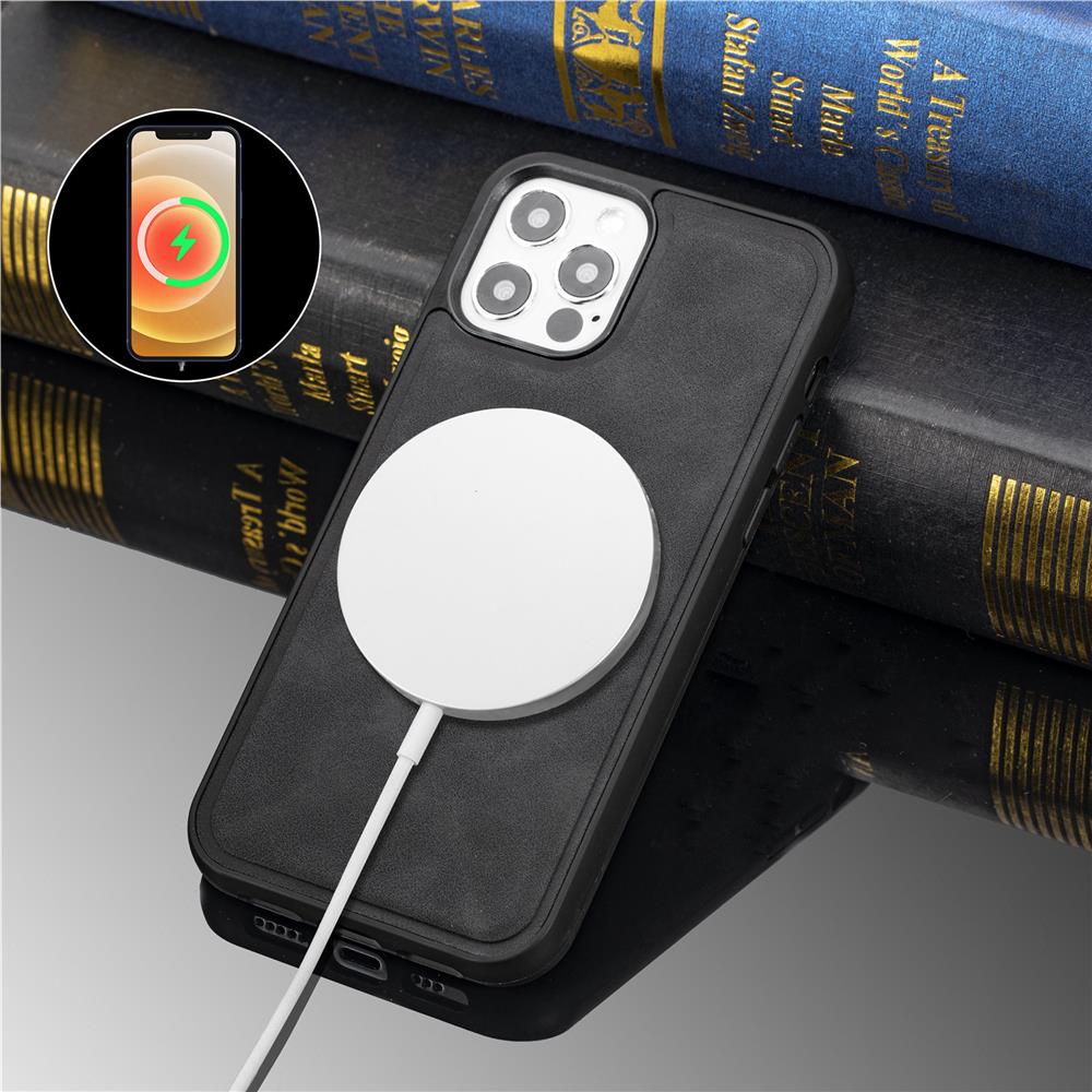 Retro Skin Feel Magsafe Mobile Phone Case for iPhone 12, 12 Mini, 12 Pro, 12 Pro Max