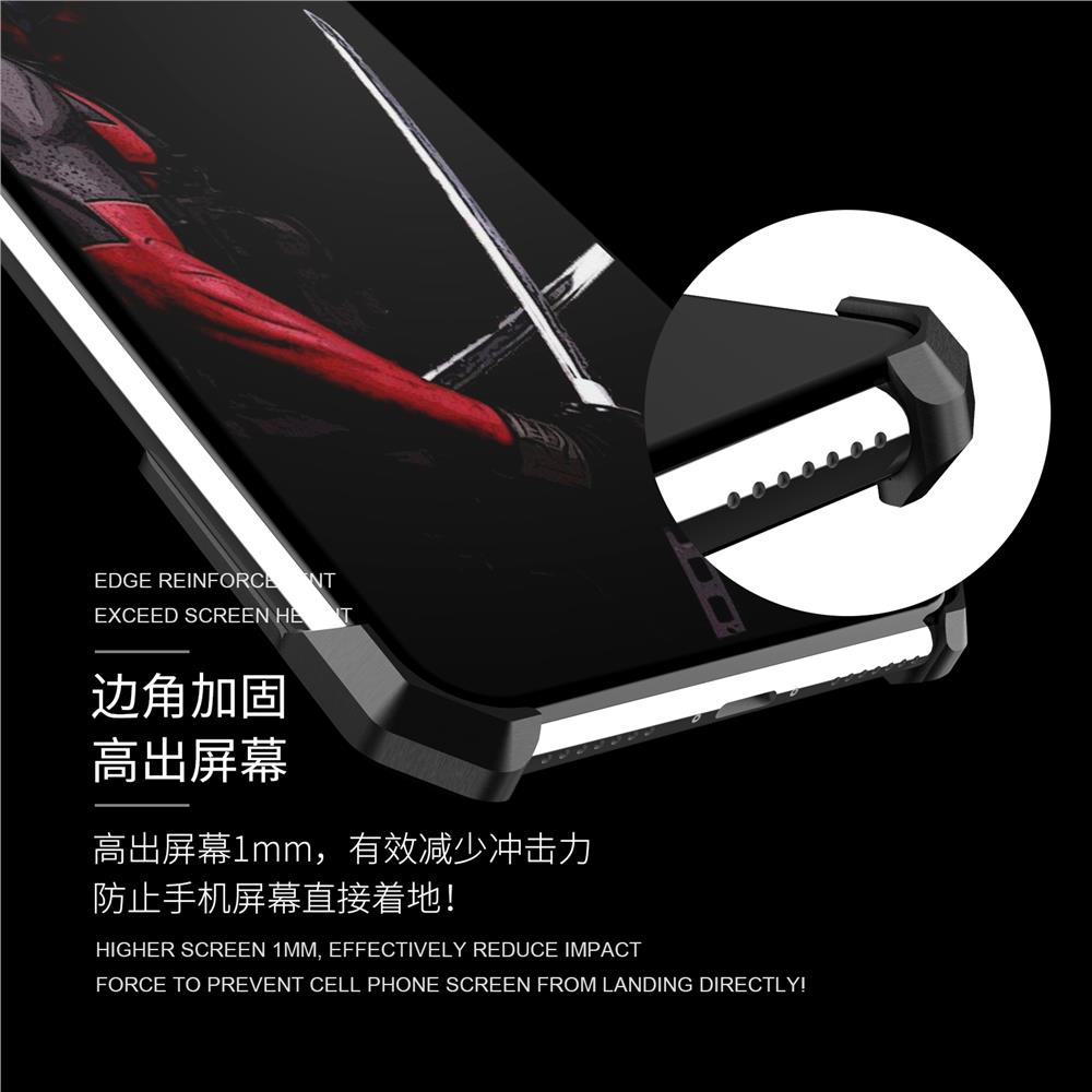 Heroes All Metal Bumper Kickstand Car Magnetic Phone Case