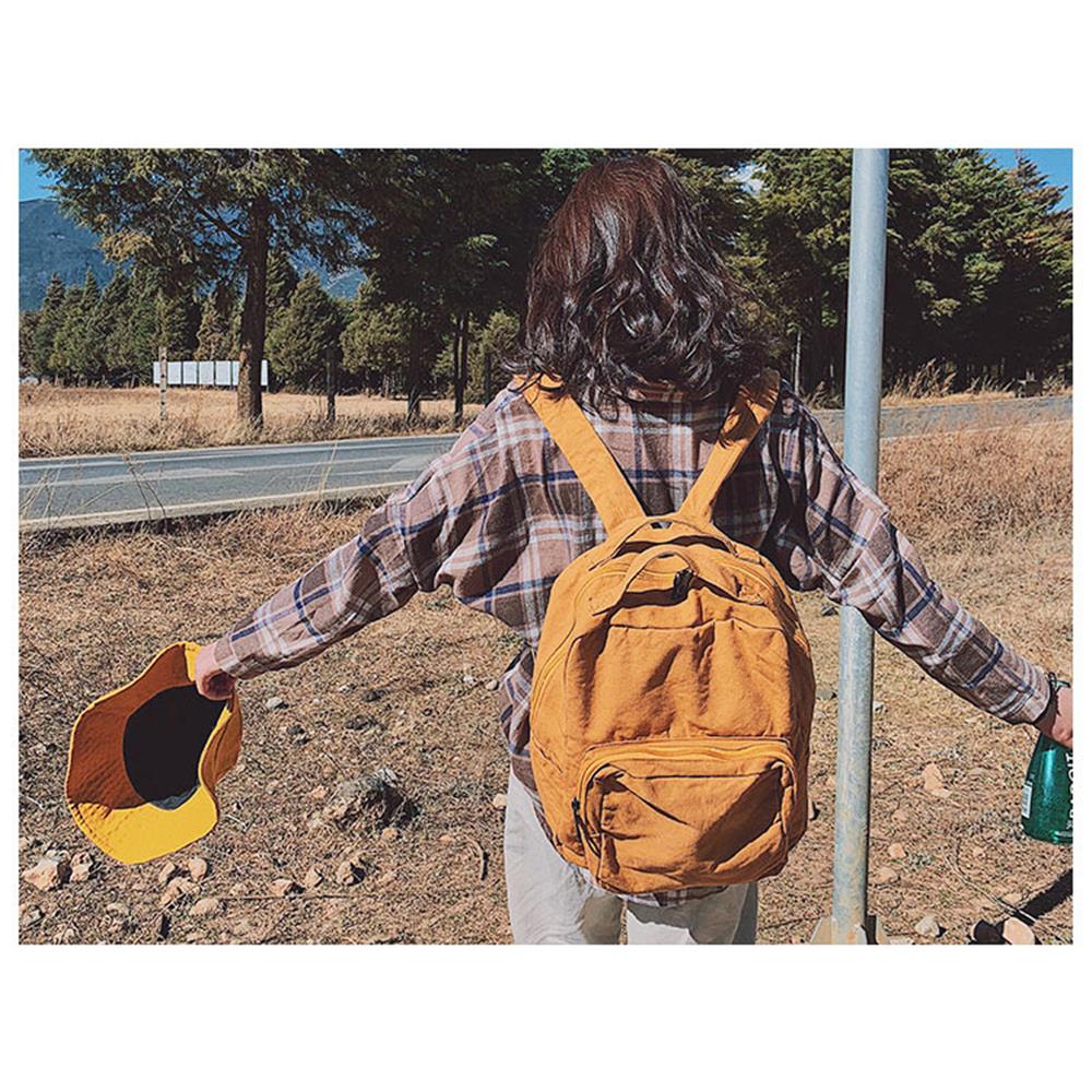 Canvas Leisure Backpacks College Students Bags Men and Women Travelling Bags Schoolbags of High Quality