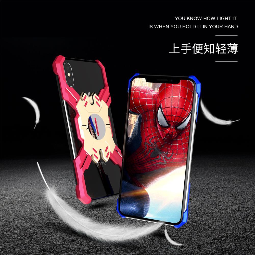 Heroes All Metal Bumper Kickstand Car Magnetic Phone Case