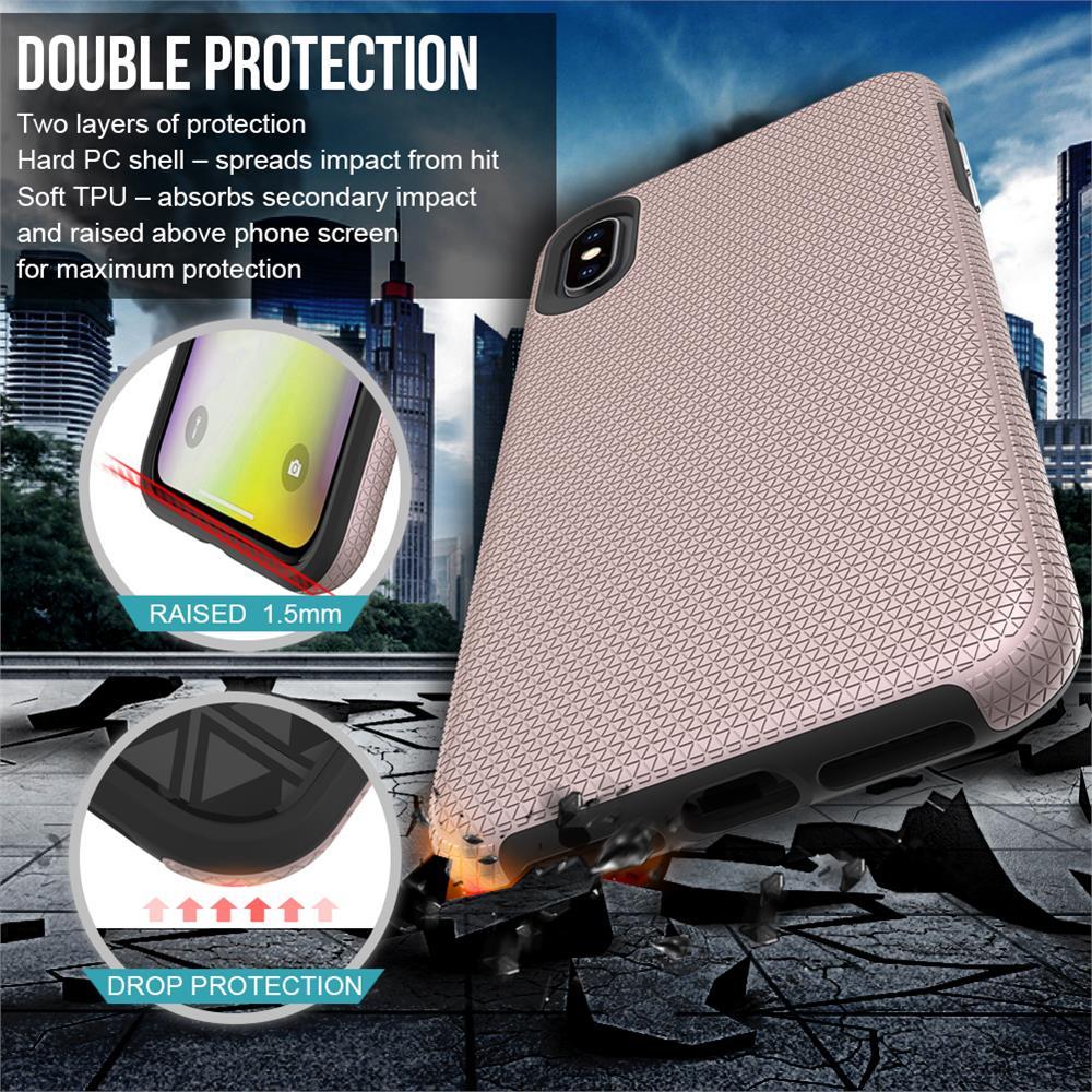 Triangle Series Shockproof Defender Phone Case