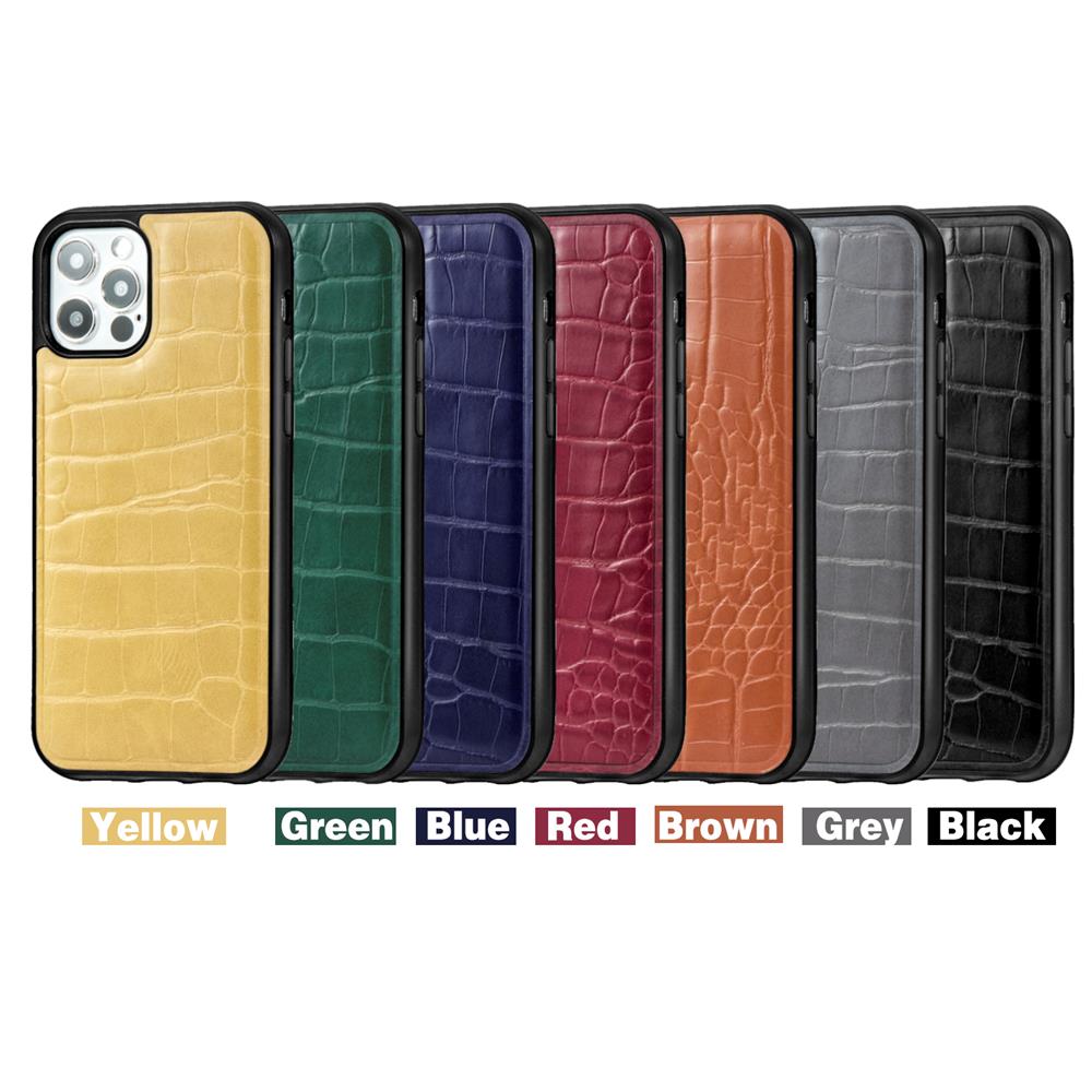 Crocodile Pattern Magsafe Mobile Phone Case for Apple iPhone 12 Mini / 12 / 12 Pro / 12 Pro Max