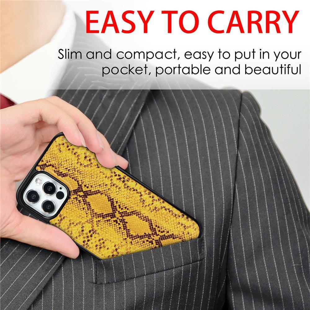 Python Pattern Magsafe Cell Phone Case Cover for iPhone 12, 12 Mini, 12 Pro, 12 Pro Max
