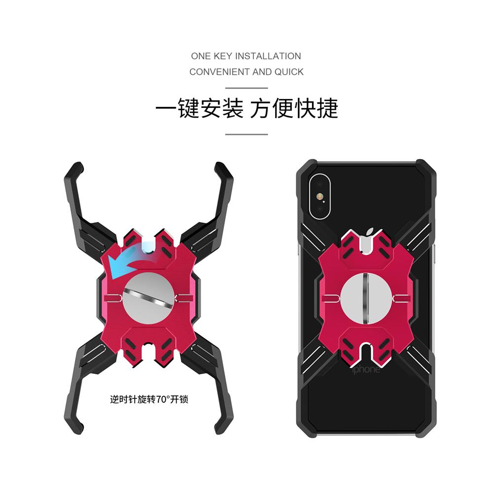 Heroes All Metal Bumper Kickstand Car Magnetic Phone Case